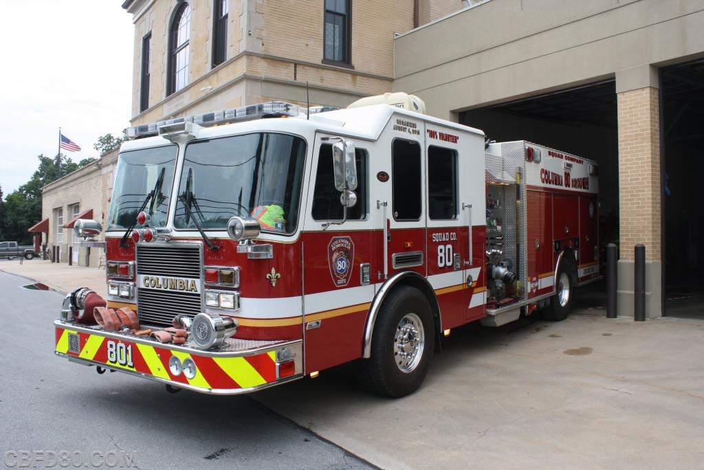 Retired Engine 801 -  2008 KME Predator